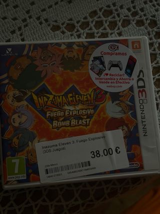 Inazuma Eleven 3: Fuego Explosivo (3DS)