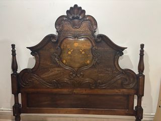 Cabecero de cama madera maciza estilo clásico