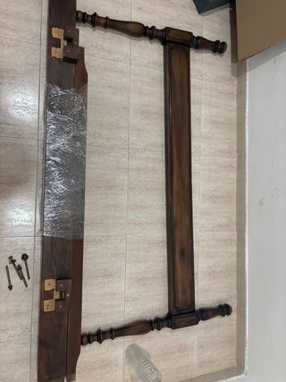 Cabecero de cama madera maciza estilo clásico