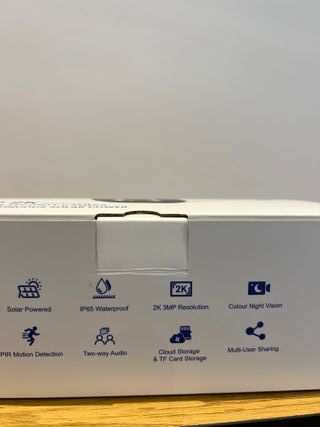 Cámara Vigilancia AOQEE 3MP 2K Solar