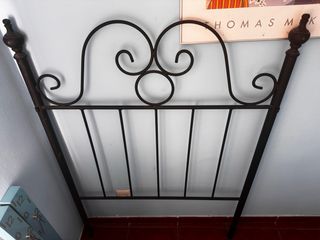 2 Cabeceros de forja negro