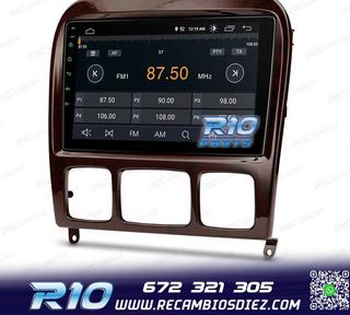 RADIO GPS ANDROID 13 MERCEDES CLASE S W220 98-05