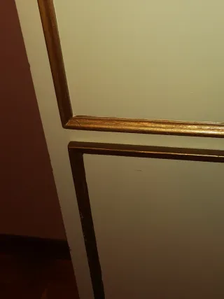 Coppia Comodini, marmo con Madia Veneziano restaur