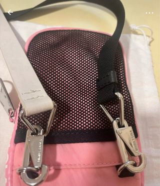 Bolsito Bimba y Lola rosa y blanco