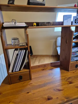 Escritorio Levsky Madera y Plástico