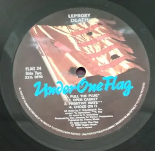 Death Leprosy LP Vinilo 1988