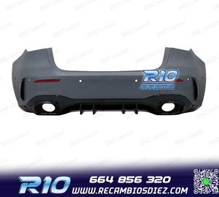 PARAGOLPES TRASERO MERCEDES CLASE A W177 LOOK A35 + COLAS E