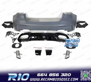PARAGOLPES TRASERO MERCEDES CLASE A W177 LOOK A35 + COLAS E