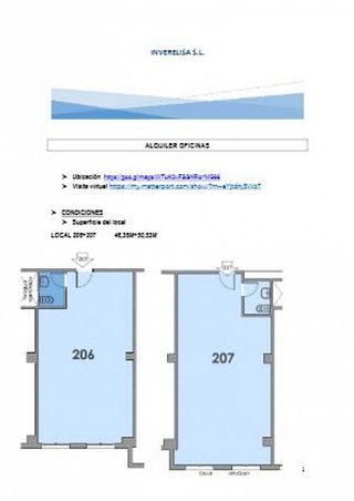 Oficina en alquiler en La Raïosa en Valencia