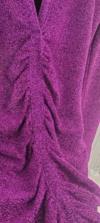 Vestido Morado Brillo