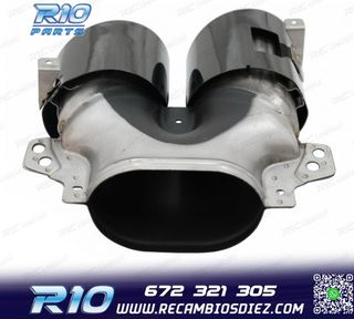 COLAS DE ESCAPE MERCEDES GLE W167 19- LOOK GLE53 NEGRO