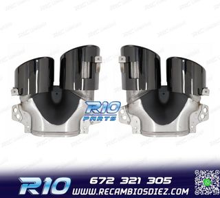 COLAS DE ESCAPE MERCEDES GLE W167 19- LOOK GLE53 NEGRO