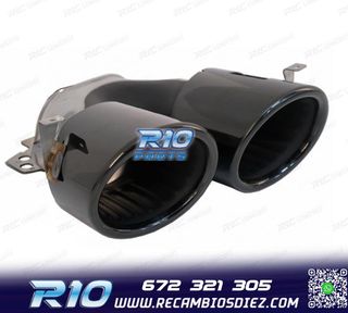 COLAS DE ESCAPE MERCEDES GLE W167 19- LOOK GLE53 NEGRO