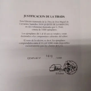 Edición de lujo de don Quijote de la Mancha