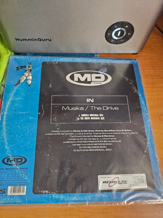 Vinilo In - Musika (MD Records, 2001)