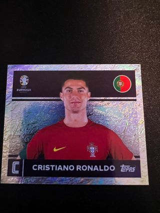 Cristiano Ronaldo Cromo Topps Euro 2024 24