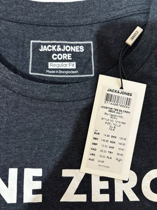 Camiseta Jack & Jones Hombre Talla S