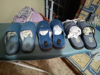 Lote 3 pares Zapatillas Hombre Talla 43