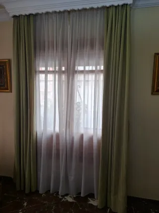 Cortinas Verde