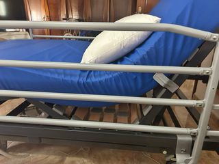 Cama ortopédica 1.05m con carro elevador