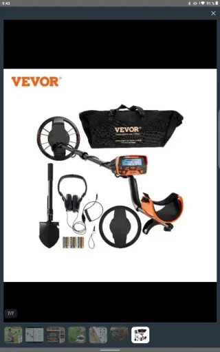 Kit Detector Metales VEVOR Completo