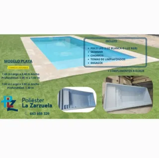 Piscina de poliéster (PRFV)