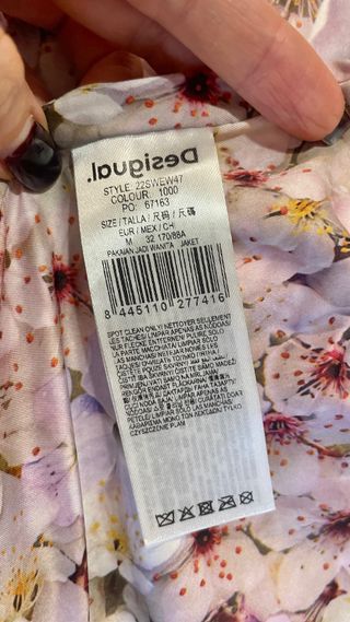 Chaqueta Desigual Beige Mujer