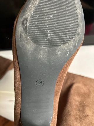 Stivali scamosciati marroni morbidi