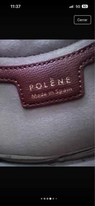 Bolso Polène Marrón Nuevo sin etiqueta