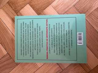 Lote de 3 libros de gramática y ortografía nuevos.