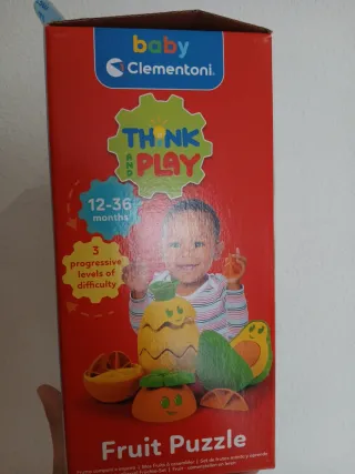 Puzzle Frutas Clementoni Bebé