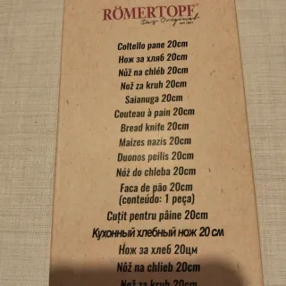 Set 2 Coltelli da Pane RÖMERTOPE