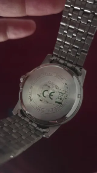 Casio MTP-1344AD-1A1V Negro/Plata