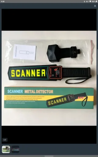 Detector de Metales Portátil Scanner seguridad