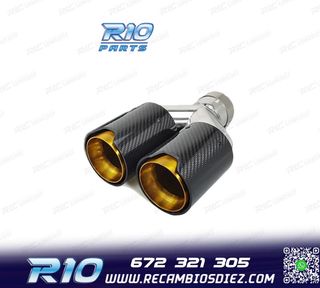 COLA ESCAPE DCH BMW LOOK M PERFORMANCE DORADO CARBONO