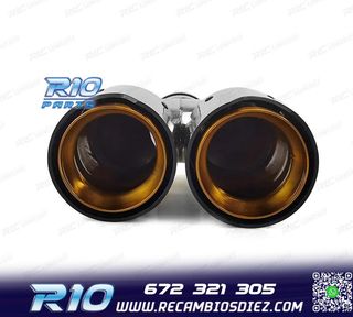 COLA ESCAPE DCH BMW LOOK M PERFORMANCE DORADO CARBONO