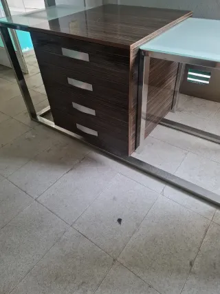 Mostrador mesa recepción