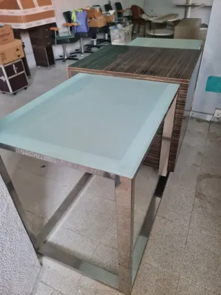 Mostrador mesa recepción