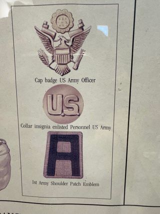 Cuadro Uniformes Militares II Guerra Mundial