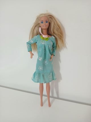Barbie Mattel Vintage Anni 90 Abito Azzurro