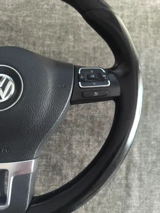 Volante Volkswagen Original con Airbag y levas.