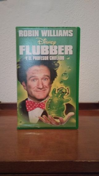 VHS Flubber y el Profesor Chiflado (Español)