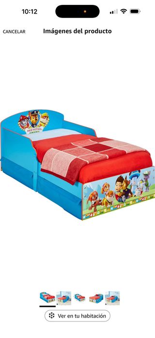 Cama infantil Paw Patrol