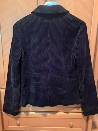 Chaqueta de entretiempo negra