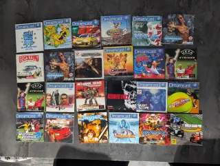 Lote 24 Manuales Dreamcast