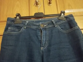 Pantalón vaquero mujer azul