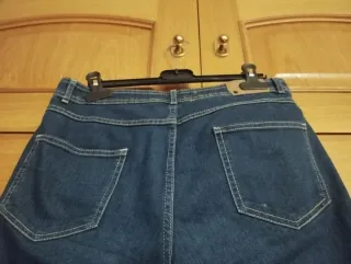 Pantalón vaquero mujer azul