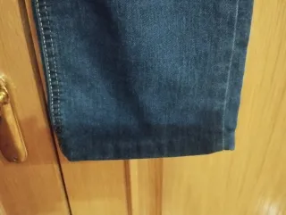 Pantalón vaquero mujer azul