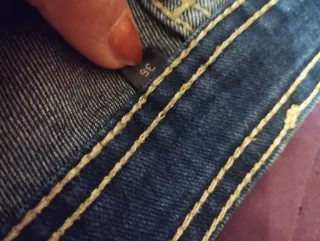 Pantalón vaquero mujer azul