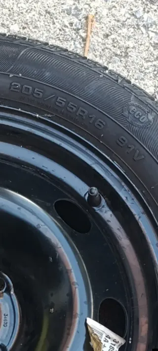 Rueda de repuesto Goodyear 205/55R16